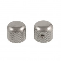 ALLPARTS MK-3150-001 Short Nickel Dome Knobs