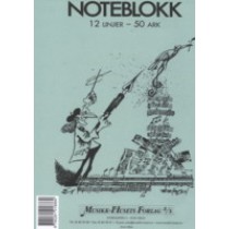 Noteblokk 12 linjers