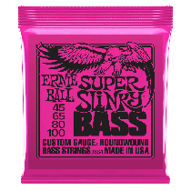 Ernie Ball EB-2834 Super Slinky Roundwound basstrenger