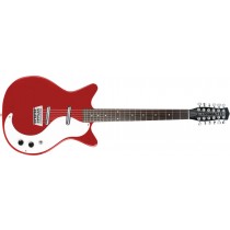 Danelectro Double Cut. 12-string Guitar Red