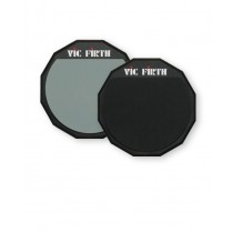 Vic Firth PAD6D Øvelsespad 6", Gummi. 2-Sidig (Soft/Hard)	