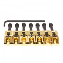 Graph Tech PG-0080-G7 String Saver Floyd Rose Style Saddles Gold (7 Pcs)