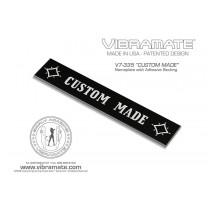 ALLPARTS PG-0819-033 Vibramate CUSTOM MADE Nameplate