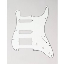 ALLPARTS PG-0995-050 1HB 2SC Parchment 3-ply Pickguard for Stratocaster 