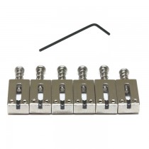 Graph Tech PG-8220-00 String Saver Classics Saddles PRS Style Trem (6 Pcs) - Stainless Steel