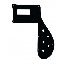 ALLPARTS PG-9847-023 Black Pickguard for 1974 and Later Rickenbacker Bass 4001