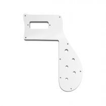 ALLPARTS PG-9847-025 White Pickguard for Rickenbacker 4001 