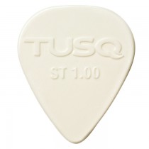 Graph Tech PQP-0100-W6 TUSQ Standard Pick 1mm White (Bright) - 6 Pack