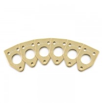 Graph Tech PRT-952-216-G0 InvisoMatch Premium Plates For 90 Degree Screw Hole - Gold