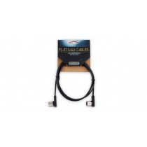 RockBoard Flat MIDI Cable - Black, 100 cm / 39 3/8"