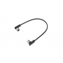RockBoard Flat MIDI Cable - Black, 30 cm / 11 13/16"