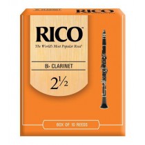 D'addario Rico RCA1025 - 2,5 flis til klarinett, 10 stk