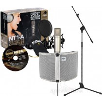 Røde NT1-A Studio Kit bundle m/støyskjerm og stativ