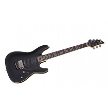 Schecter Demon 6 Floyd Rose Aged Black Satin