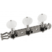 ALLPARTS TK-7949-001 Gotoh Deluxe Classical Tuner Set with Pearloid Buttons