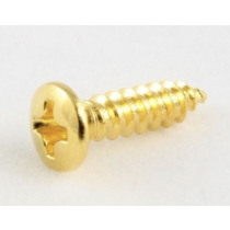 ALLPARTS GS-0001-002s Standard Pickguard Screw - Gold - Pris pr.stk.