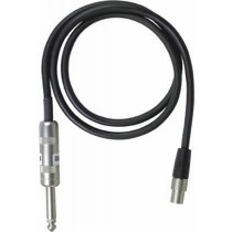 Shure WA302 - Instrument cable for transmitters, TA4F/jack