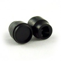 ALLPARTS SK-0714-023 Black Vintage Style Switch Knobs for Telecaster 