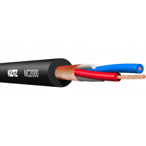 Klotz MC2000 profesjonell mic-kabel, sort