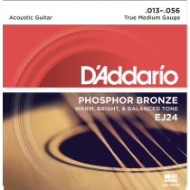 D'Addario EJ24 .013-.056 True Medium Gauge