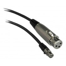 Shure WA310 microphone cable, TA4F to XLR female