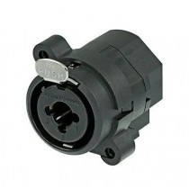 Neutrik NCJ6FIS XLR A- hus chassis 3P Hun combo XLR/jack