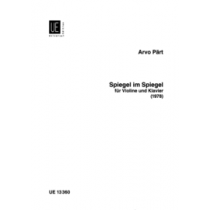 Spiegel im Spiegel Arvo Pärt Violin/Piano