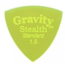 Gravity Guitar Picks Stealth - 1.5 mm - Standard Master Finish