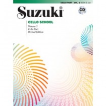 Suzuki Cello School Cello Part & CD, Volume 2 (Revised)
