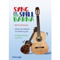 Syng og spill med barna av Øyvind Madsen - Tekster med akkorder for ukulele og gitar