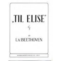 Til Elise - Piano Solo singelnote