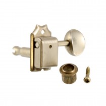 ALLPARTS TK-7880-007 Gotoh 6-in-line Staggered Vintage Keys Aged Nickel
