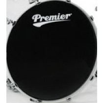 PREMIER 20" Supersonic Ebony Bass Head - Trommeskinn