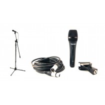 Supreme DM-835 | Mikrofonpakke med mikrofon, stativ og kabel