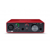 Focusrite Scarlett Solo Gen3 | USB-lydkort, 2inn/2ut