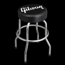 Gibson Premium Playing Stool, Standard Logo, Short - Chrome