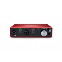 Focusrite Scarlett 4i4 Gen3 | USB-lydkort, 4 inn/4 ut