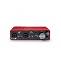 Focusrite Scarlett 2i2 Gen3 | USB-lydkort, 2 inn/2 ut