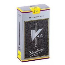 Vandoren V12 CR1925 - 10 stk NR.2 1/2 flis/rør til klarinett Bb