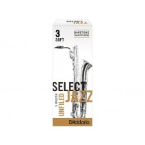 Rico / D'Addario Select Jazz  flis til barytonsax 3S, Unfiled