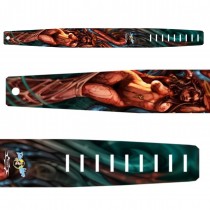 Perri's P35TJ-601 - 3.5" Tattoo Johnny Leather Strap