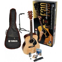 Yamaha F310 Performance pack - Gitarpakke med reim, DVD-kurs, tuner, ekstra strenger, stativ og bag