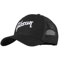 Gibson Gear - Black Trucker Snapback